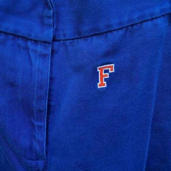 Blue Florida Gators pants. Preppy GameDay. Coastal, frat, dadcore, football - Picture 3 of 5
